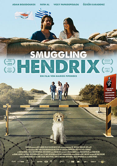 Filmplakat von "Smuggling Hendrix" (2018); Quelle: Filmperlen, DFF