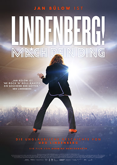 Filmplakat von "Lindenberg! Mach dein Ding" (2019); Quelle: DCM Film Distribution, DFF