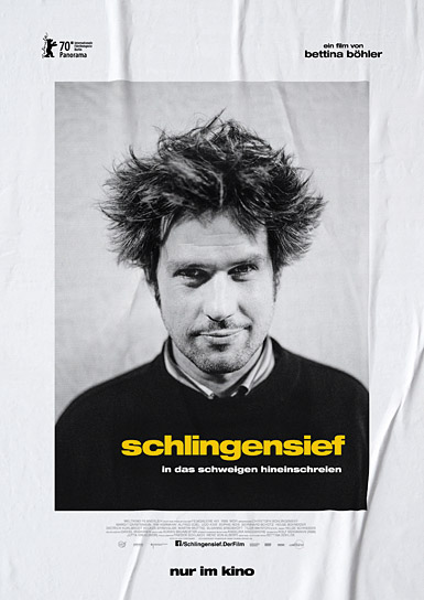 Filmplakat von "Schlingensief - In das Schweigen hineinschreien" (2020); 