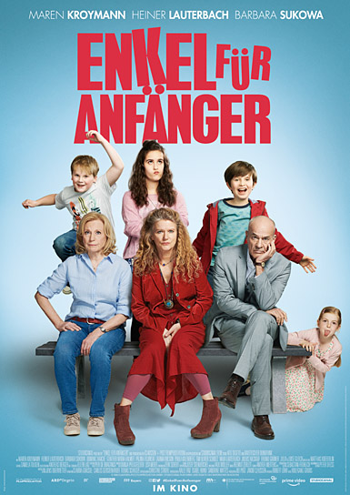 Filmplakat von "Enkel für Anfänger" (2019); Quelle: StudioCanal, DFF, © StudioCanal GmbH, Wolfgang Ennenbach