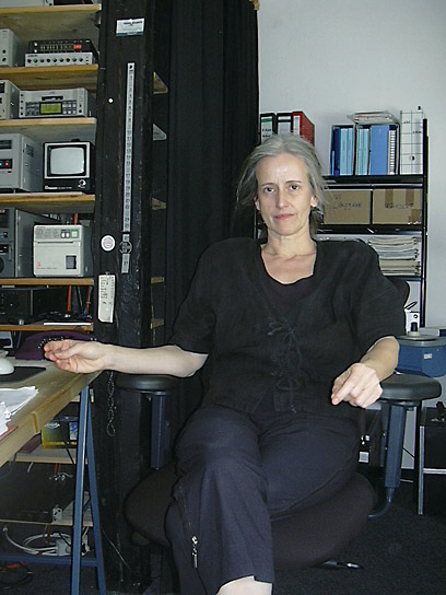 Gabriele Voss in "Schnitte in Raum und Zeit" (2006); Quelle: film & kunst