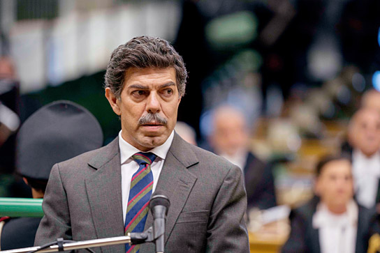 Pierfrancesco Favino in "Il traditore - Als Kronzeuge gegen die Cosa Nostra" (2019) Pierfrancesco Favino in "Il traditore - Als Kronzeuge gegen die Cosa Nostra" (2019); Quelle: Pandora Film, DFF, © Pandora Film