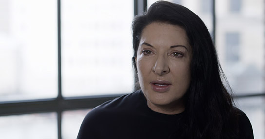 Marina Abramović in "Body of Truth" (2019); Quelle: Filmwelt Verleihagentur, DFF, © Börres Weiffenbach