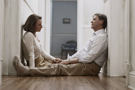 Dagmar Manzel, David Rasche in "Die verlorene Zeit" (2011) Dagmar Manzel, David Rasche in "Die verlorene Zeit" (2011); Quelle: Movient Film, DFF, Foto: Tom Trambow