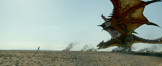 Milla Jovovich in "Monster Hunter" (2020); Quelle: Constantin Film Verleih, DFF, © 2020 Constantin Film Verleih GmbH