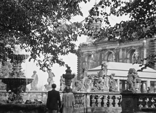 Screenshot aus "Barock im Wiederaufbau" (1952); Quelle: SLUB Dresden, © SLUB Dresden, Filmverband Sachsen (Dresden), Hirsch Film (Dresden)