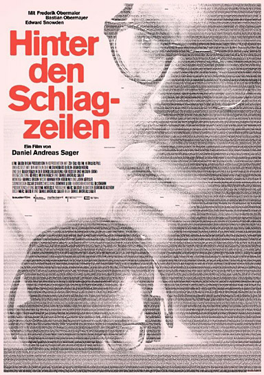 Filmplakat von "Hinter den Schlagzeilen" (2021); Quelle: Real Fiction Filmverleih, DFF