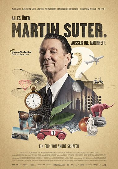 Filmplakat von "Alles über Martin Suter. Außer die Wahrheit." (2022)