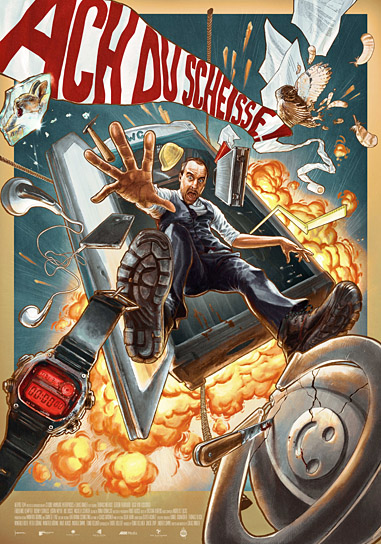 Filmplakat von "Ach du Scheiße!" (2022)