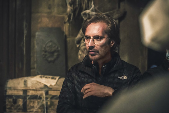 Sebastian Niemann bei den Dreharbeiten zu "Hui Buh und das Hexenschloss" (2022) Sebastian Niemann bei den Dreharbeiten zu "Hui Buh und das Hexenschloss" (2022)