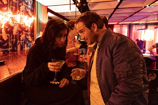 Nora Tschirner, Frederick Lau (vorne v.l.n.r.) in "One for the Road" (2023) Nora Tschirner, Frederick Lau (vorne v.l.n.r.) in "One for the Road" (2023)