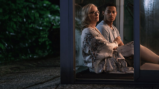 Julie Delpy, Daryl McCormack (v.l.n.r.) in "The Lesson" (2023) Julie Delpy, Daryl McCormack (v.l.n.r.) in "The Lesson" (2023)