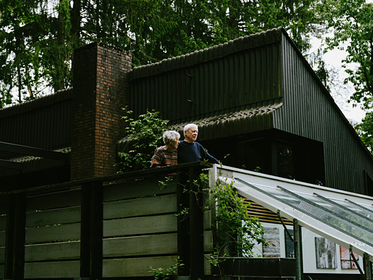 Eva Simon, Dieter Simon (v.l.n.r.) in "Für immer" (2023)