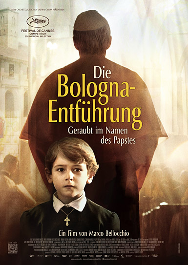 Filmplakat von "Die Bologna-Entführung - Geraubt im Namen des Papstes" (2023) Filmplakat von "Die Bologna-Entführung - Geraubt im Namen des Papstes" (2023)