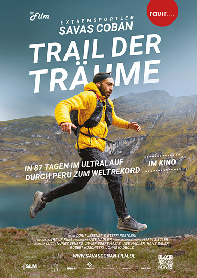 Filmplakat von "Trail der Träume - Mein Weltrekordlauf durch Peru" (2023) Filmplakat von "Trail der Träume - Mein Weltrekordlauf durch Peru" (2023)