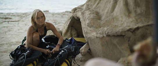 Louisa Krause in "The Dive" (2023)