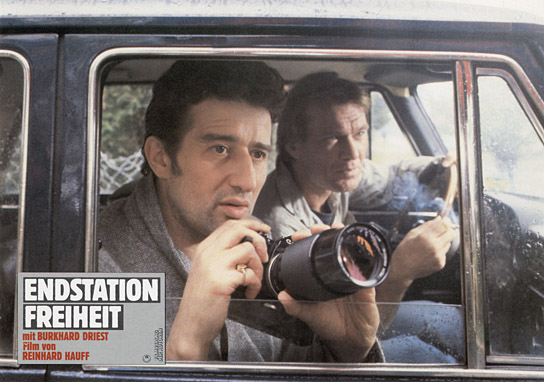 Rolf Zacher, Burkhard Driest (v.l.n.r.) in "Endstation Freiheit" (1980)