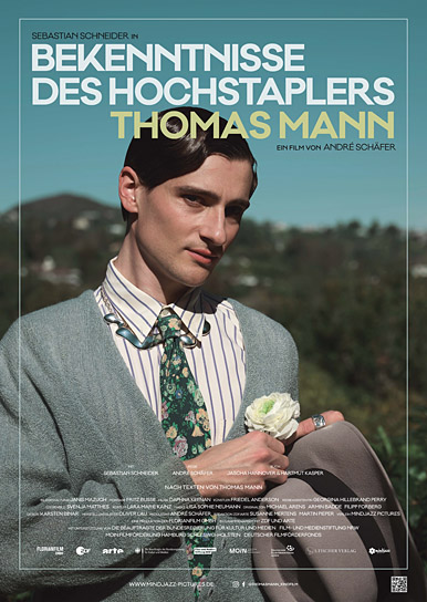 Filmplakat von "Bekenntnisse des Hochstaplers Thomas Mann" (2024)
