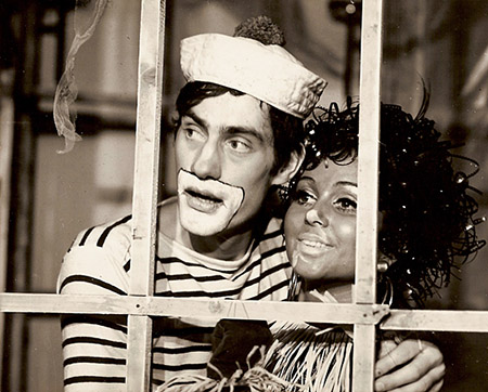 Winfried Glatzeder, Renate Blume (v.l.n.r.) in "Die sieben Affären der Doña Juanita" (1973)
