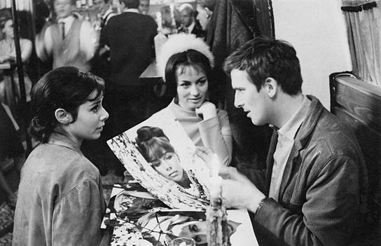 Monika Peitsch, Andrea Jonasson, Helmut Förnbacher (v.l.n.r.) in "Schonzeit für Füchse" (1965/66) Schonzeit für Füchse, Quelle und ©: Schamoni Film & Medien GmbH
