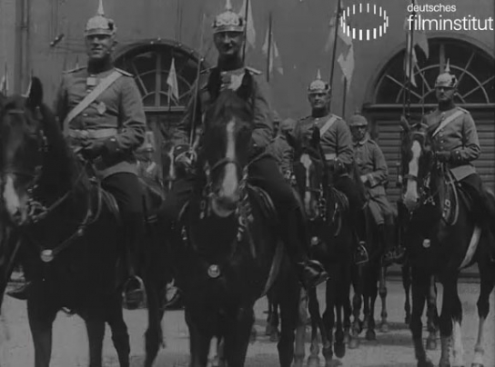 Screenshot aus "unidentifizierte Filmaufnahmen aus der Zeit um 1910"; Quelle: DIF