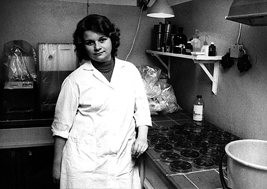 Biografische Skizze 4: Brigitte H., 1978 ("Lebensläufe. Die Geschichte der Kinder von Golzow in einzelnen Portraits", 1981); Quelle: BArch