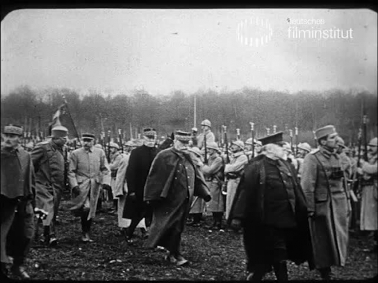 Screenshot aus "Guerre 1914-15-16. Le Président de la République, le Prince de S