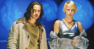 Moritz Bleibtreu, Nicolette Krebitz (v.l.n.r.) in "Fandango" (2000)