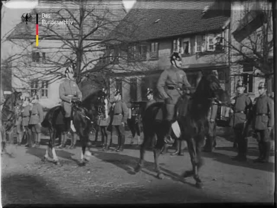 Die Kaisergeburtstagsfeier der Ers.-Geb.-Masch.-Gew.-Abt. No.5 zu Seesen am Harz