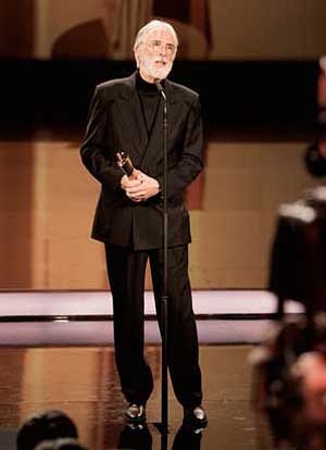 Michael Haneke bei der Verleihung des Deutschen Filmpreises 2010