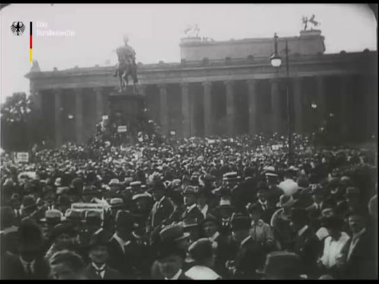 Kriegsverbrecherprozeß vor dem Reichsgericht in Leipzig