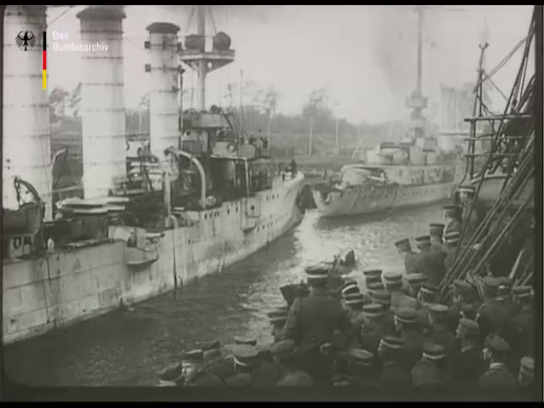 Landung auf Ösel 1917