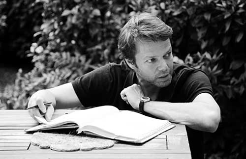Hans-Christian Schmid bei den Dreharbeiten zu "Was bleibt" (2012)