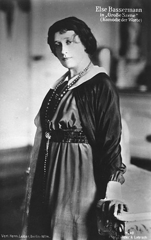 Else Bassermann