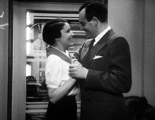 Jenny Jugo, Enrico Benfer in "... heute Abend bei mir!" (1934); Quelle: DFF/Kineos Sammlung