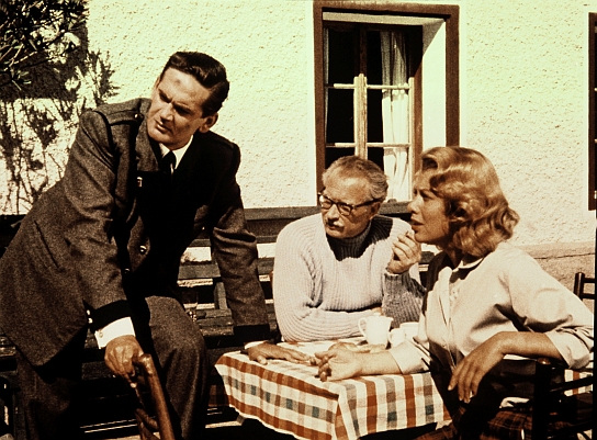 Dort oben, wo die Alpen glüh'n