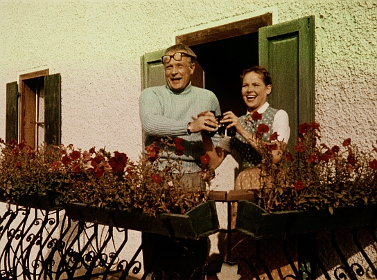 Dort oben, wo die Alpen glüh'n