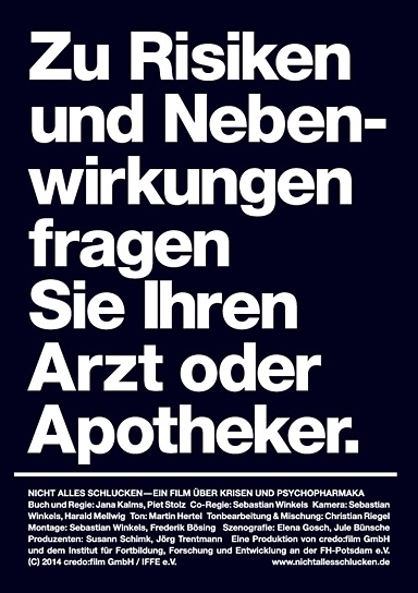 Nicht alles schlucken - Ein Film über Krisen und Psychopharmaka