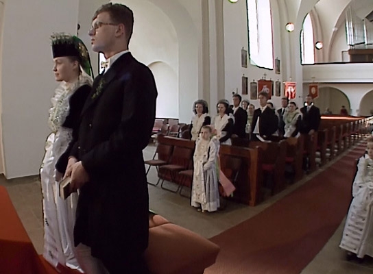 "Sorbische katholische Hochzeit", © Domowina e.V.
