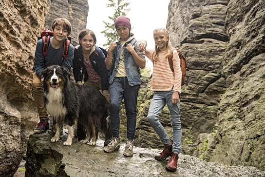 "Fünf Freunde und das Tal der Dinosaurier", Quelle: Constantin Film, DIF, © Constantin Film Verleih GmbH, SamFilm GmbH, Marc Reimann