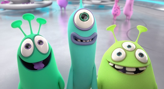 "Luis & die Aliens", Quelle: Majestic Filmverleih, DIF, © 2018 Ulysses Films, Fabrique d’Images, A. Film Production