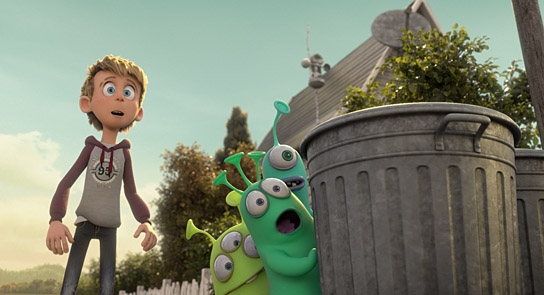 "Luis & die Aliens", Quelle: Majestic Filmverleih, DIF, © 2018 Ulysses Films, Fabrique d’Images, A. Film Production
