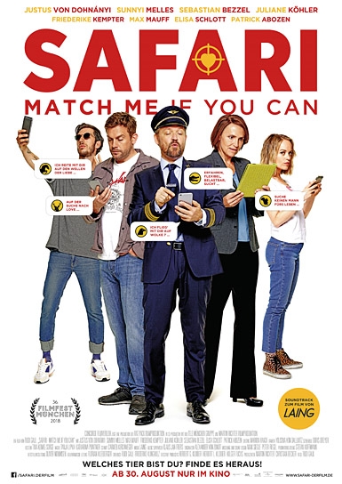 "Safari - Match me if you can", Quelle: Concorde, DIF, © 2018 Concorde Filmverleih GmbH