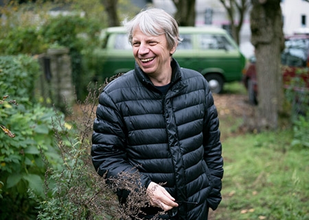 Andreas Dresen bei den Dreharbeiten zu "Gundermann" (2018)