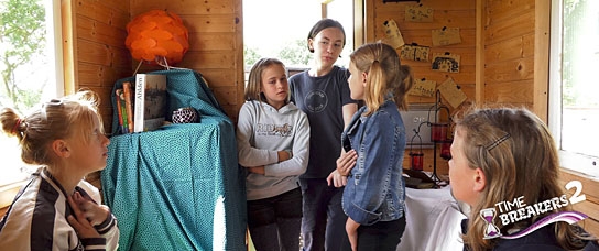 "Timebreakers und die rätselhaften Grabzeichen"; Quelle: Dreamfactory, DIF, © Fun & Joy Media