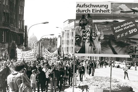 "Berlin - Prenzlauer Berg. Begegnungen zwischen dem 1. Mai und dem 1. Juli 1990", Quelle: Edition Salzgeber, © DEFA-Stiftung 