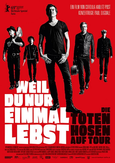 "Weil du nur einmal lebst - Die Toten Hosen auf Tour" (2019), Quelle: NFP Marketing & Distribution, DIF