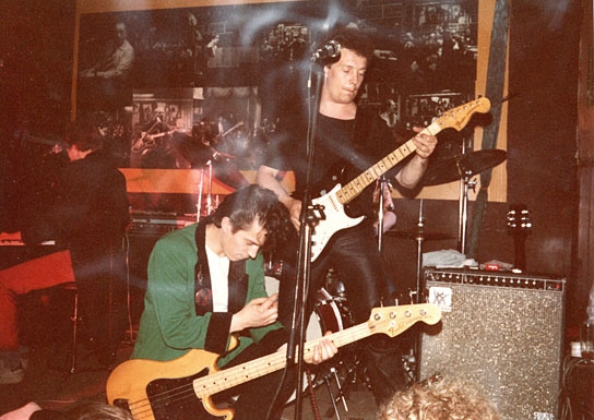 Günther Sigl, Barny Murphy (v.l.n.r.) ("Spider Murphy Gang - Glory Days of Rock 'n' Roll" (2019); Quelle: Weltkino Filmverleih, DIF, © Memo Rhein