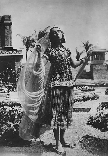 Erna Morena in "Das indische Grabmal, Teil 2 - Der Tiger von Eschnapur" (1921); Quelle: Murnau-Stiftung, DFF