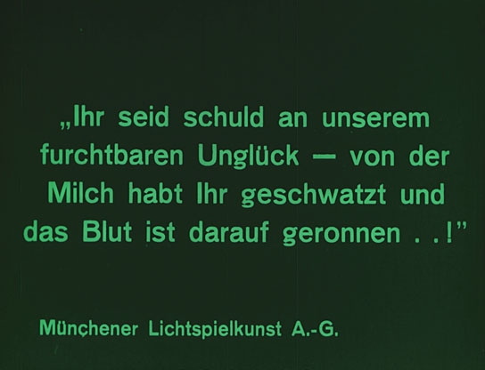 Screenshot aus "Der Ochsenkrieg" (1920); Quelle: DFF